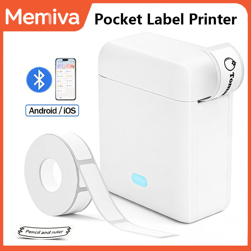 Commercial Printing Network - Портативный термопринтер этикеток L12, мини-принтер для