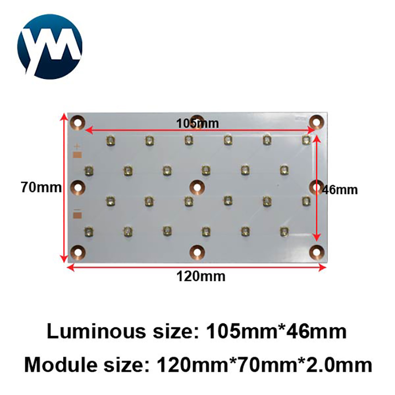 УФ-светодиодный модуль 70W 72W – обзор и цена Uv Led Lamp Printer