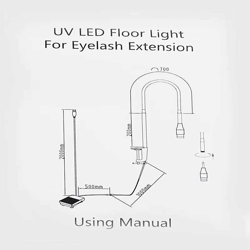 УФ-светильник для ресниц УФ-кл – обзор и цена Uv Led Lamp Printer