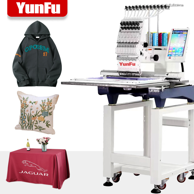Компьютеризированная вышивальн – обзор и цена Commercial Embroidery Machine