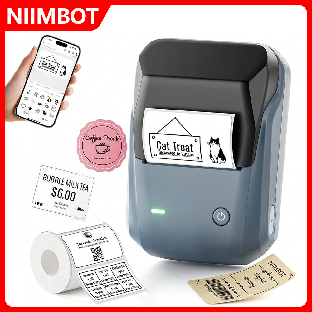 Портативный термопринтер NIIMB – обзор и цена Commercial Printing Network