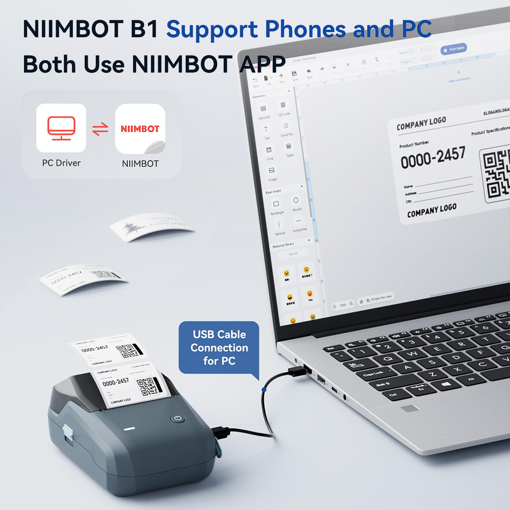 Портативный термопринтер NIIMB – обзор и цена Commercial Printing Network