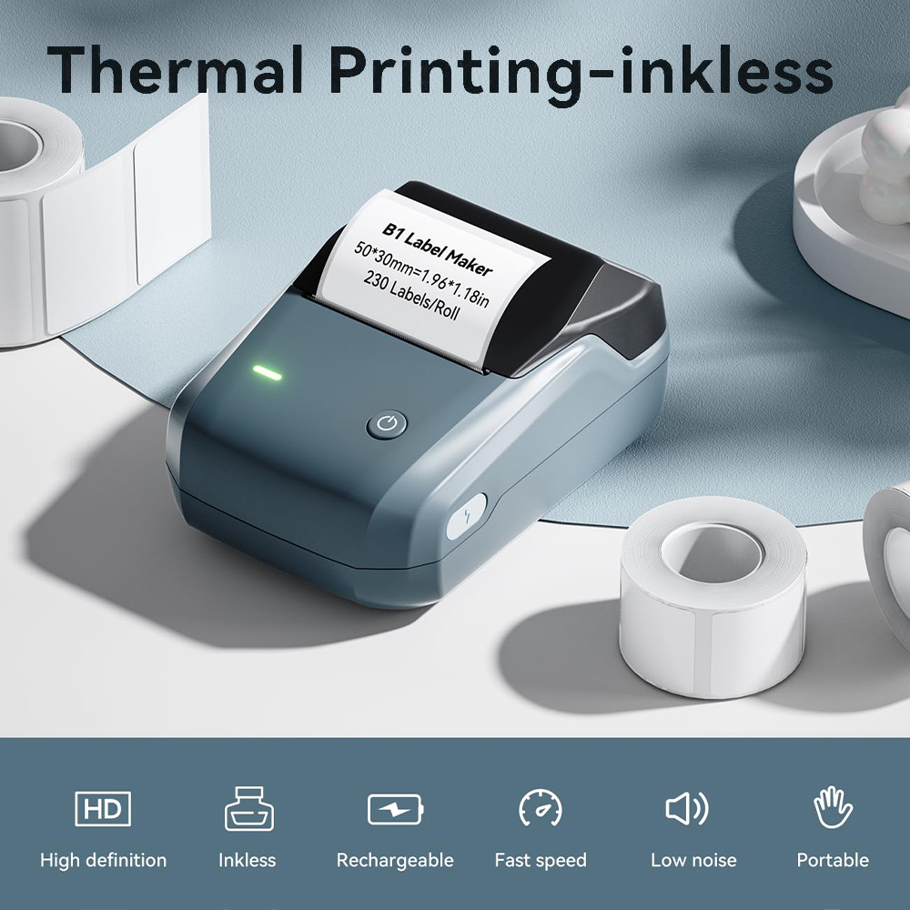 Портативный термопринтер NIIMB – обзор и цена Commercial Printing Network